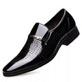 Breathable Men's Hollow Business Shoes Casual Comfortable Versatile Trendy Fashion Soft Bottom Four Seasons/dress Shoes