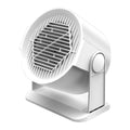 Portable Desktop Electric Heater for Home and Office, Mini Warm Air Fan for Desk Use and Foot Warmer for Cozy Comfort