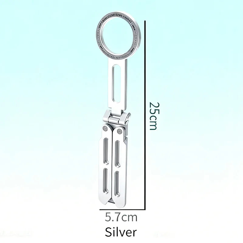Magnetic phone holder, foldable.